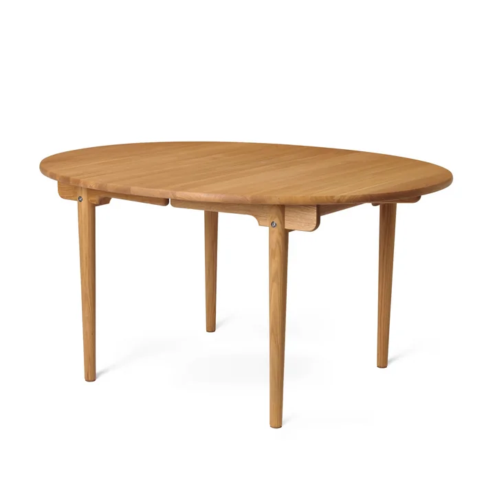 CH337 ausziehbarer Esstisch 140 x 115 cm von Carl Hansen in Eiche geölt