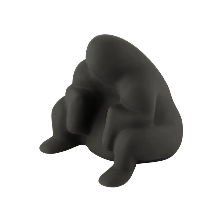 Dédé Türstopper von Alessi in schwarz
