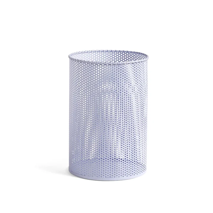 Perforated Bin M Ø 25 x H 36 cm von HAY in lavendel