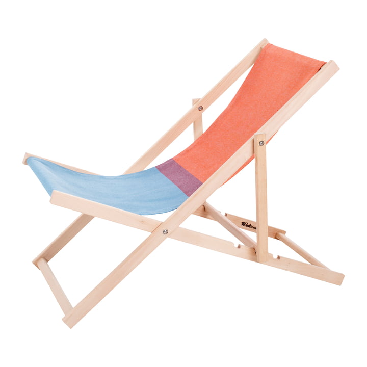 Beach Chair in rot / blau von Weltevree