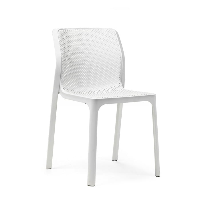 Der Bit Stuhl in weiß von Nardi