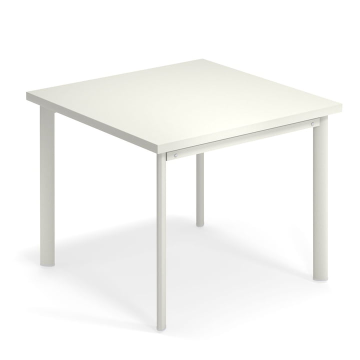 Star Tisch H 75 cm, 90 x 90 cm in weiß von Emu