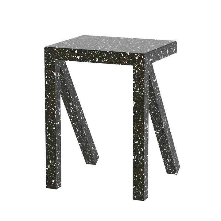 Bureaurama Hocker H 50 cm in schwarz von Magis