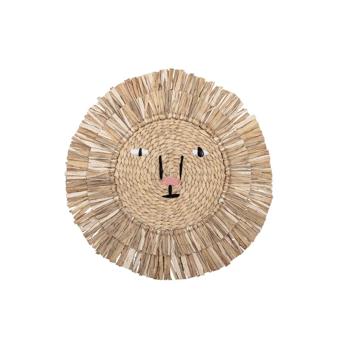 Wanddekoration Löwe Ø 63 cm von Bloomingville