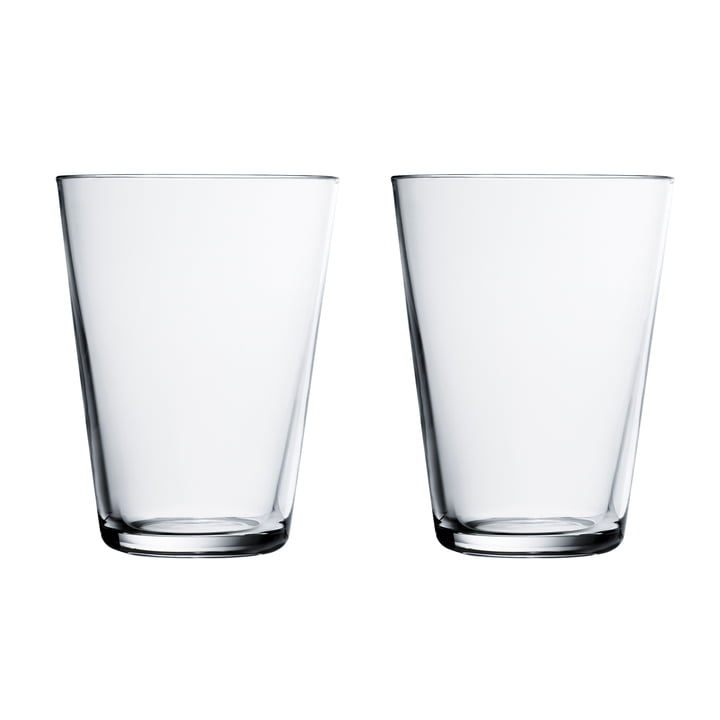 Kartio Trinkglas 40 cl (2er-Set) von Iittala in klar