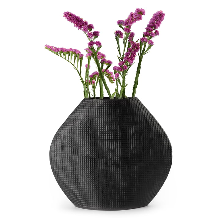 Outback Vase L in schwarz von Philippi