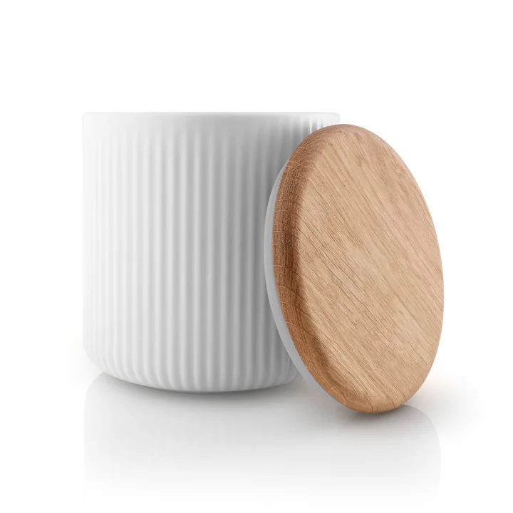 Legio Nova Aufbewahrungsdose 0,7 l, H 12,5 cm von Eva Trio in weiß