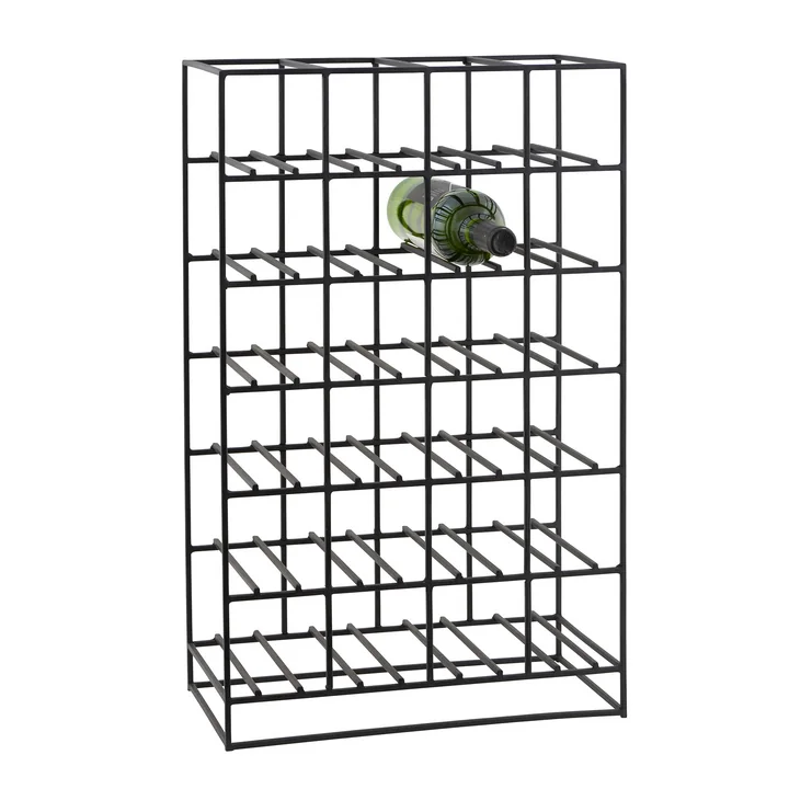 Weinregal für 24 Flaschen von House Doctor in schwarz