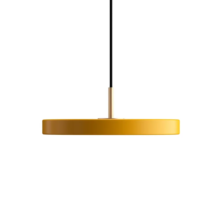 Asteria Mini LED-Pendelleuchte von Umage in safrangelb