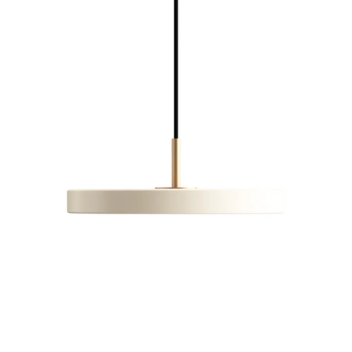 Asteria Mini LED-Pendelleuchte von Umage in pearl