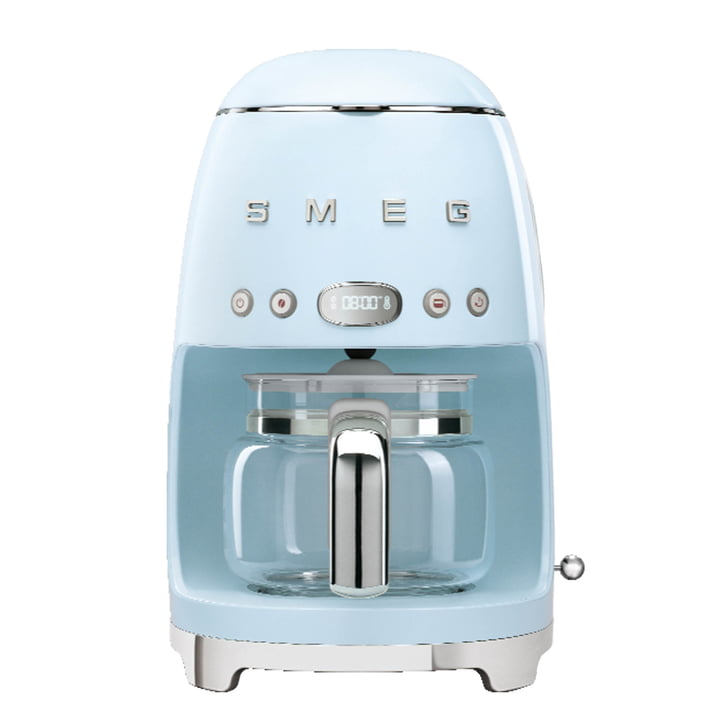 Filterkaffeemaschine DCF02 von Smeg in pastellblau