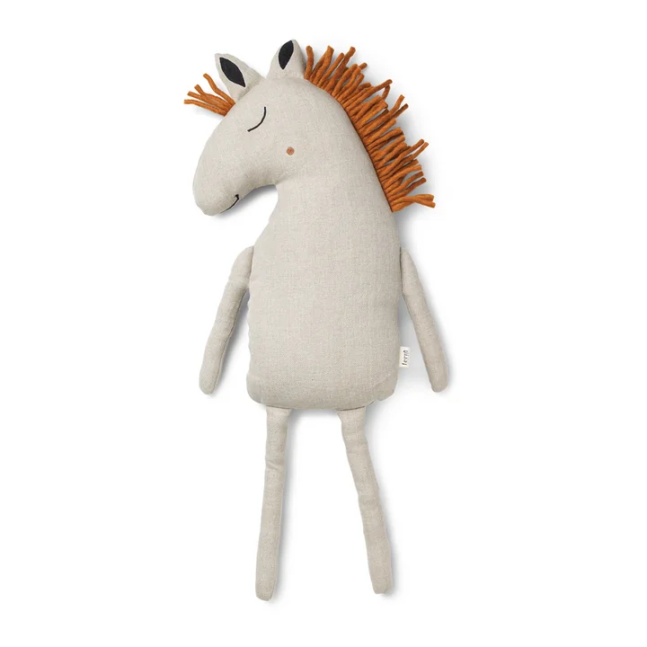 Safari Kissen Pferd von Ferm Living in natur