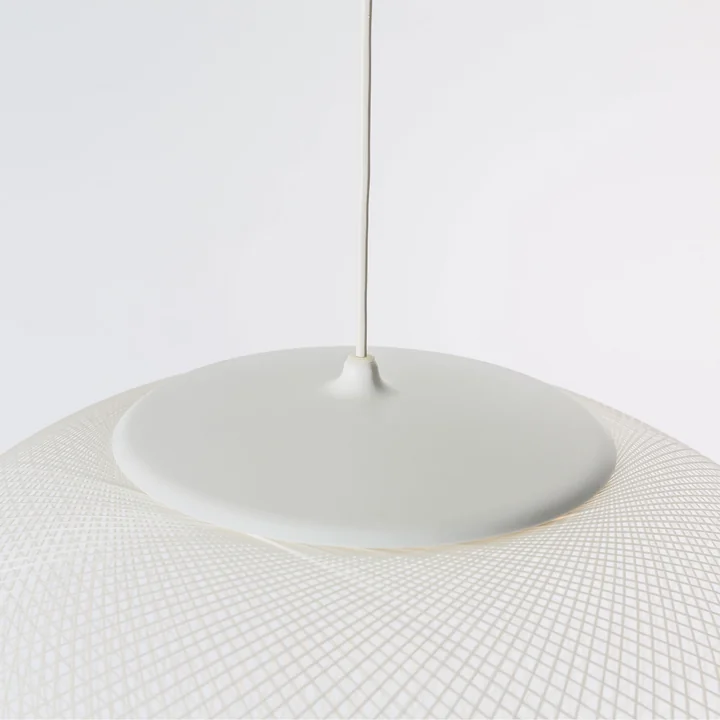 NR2 LED-Pendelleuchte M, weiß Detailansicht von Moooi im Detail