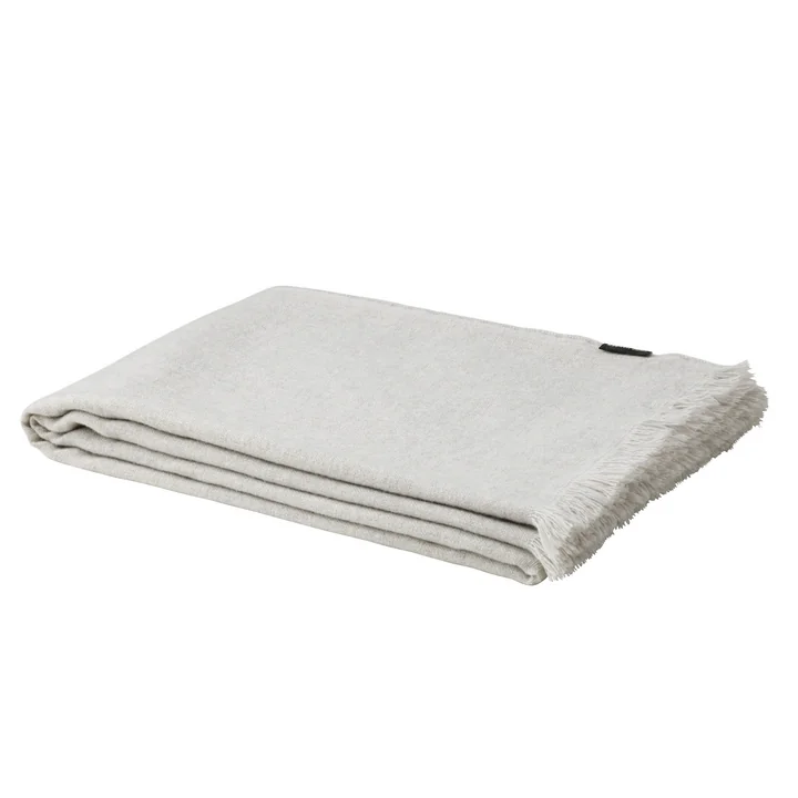 Classic Wolldecke 130 x 180 cm von Fritz Hansen in sand grey
