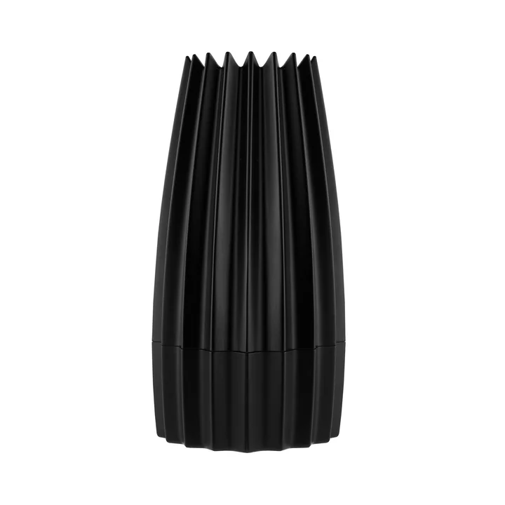 Grind Salz-/ Pfeffer und Gewürzmühle von Alessi in Gußaluminium schwarz