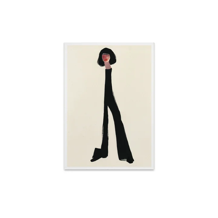 Black Pants 30 x 40 cm von Paper Collective