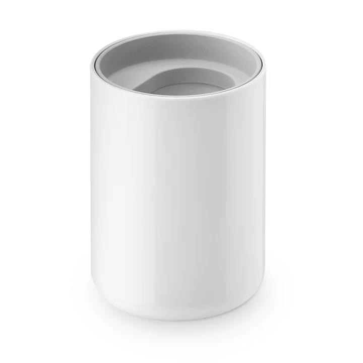 Lunar Zahnputzbecher von Authentics in weiß / grau