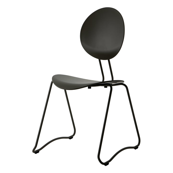  Flex Chair, RAL 9011 schwarz von Verpan