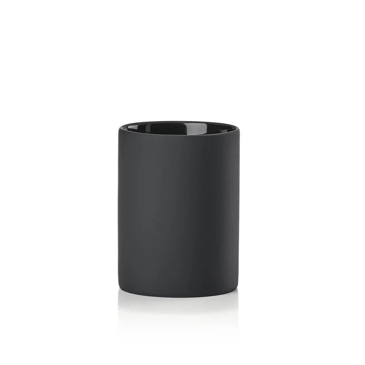 Karma Zahnputzbecher von Zone Denmark in schwarz