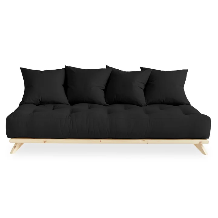 Senza Sofa von Karup Design in Kiefer natur / dunkelgrau