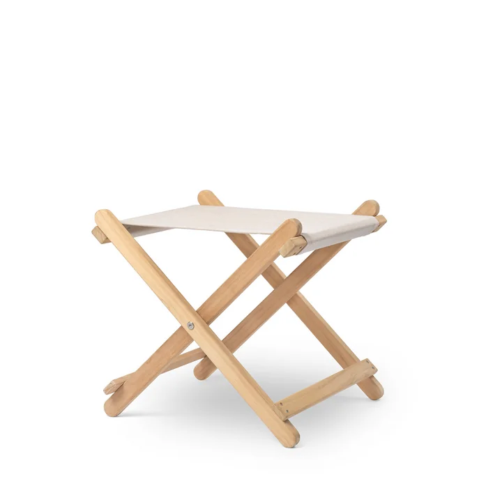 BM5768 Fußhocker von Carl Hansen in Teak unbehandelt