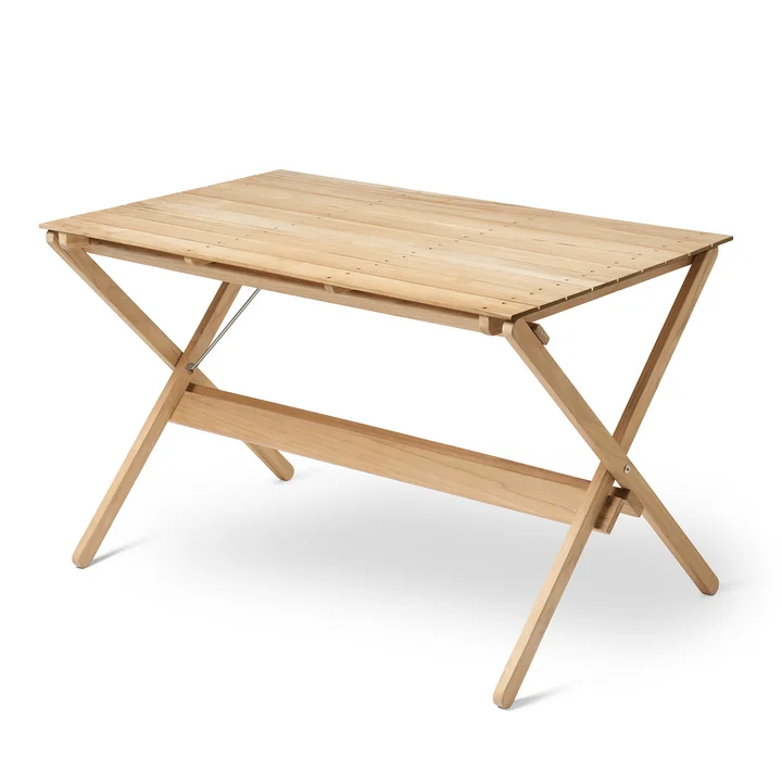 BM3670 Esstisch 71,5 x 115 cm von Carl Hansen in Teak unbehandelt