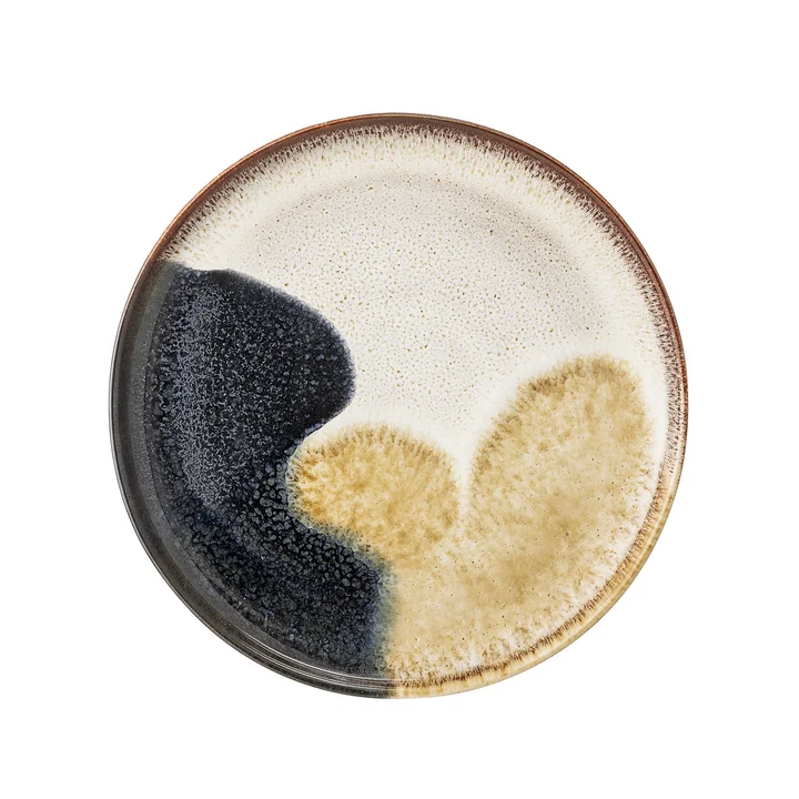 Jules Teller, Ø 22 cm, multi- color von Bloomingville