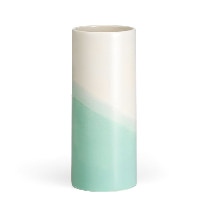 Vitra - Herringbone Vase glatt H 31,5 cm, mint