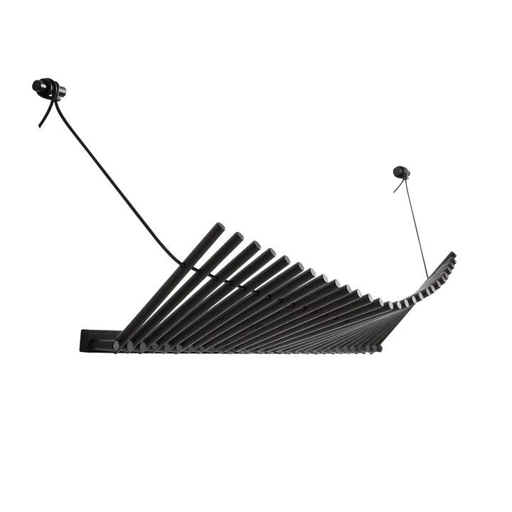 Knaegt Wandgarderobe von Woud in schwarz