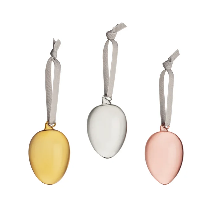Ostereier aus Glas, multicolor (3er-Set) von Iittala