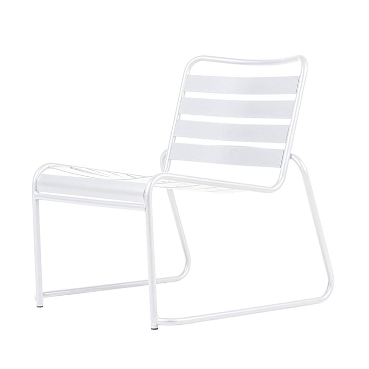 Lido Metall Lounge-Sessel von Fiam in weiß