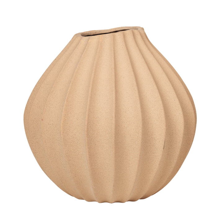 Wide Vase, Ø 40 x H 40 cm, indian tan von Broste Copenhagen 
