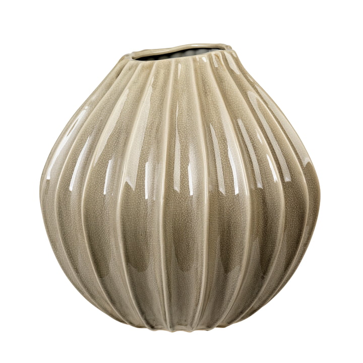 Wide Vase, Ø 40 x H 40 cm, rainy day von Broste Copenhagen 