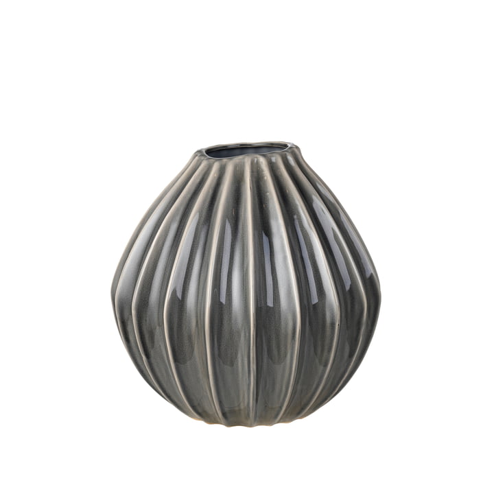 Wide Vase, Ø 30 x H 30 cm, smoked pearl von Broste Copenhagen 