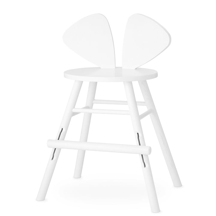 Mouse Junior Stuhl von Nofred in weiß