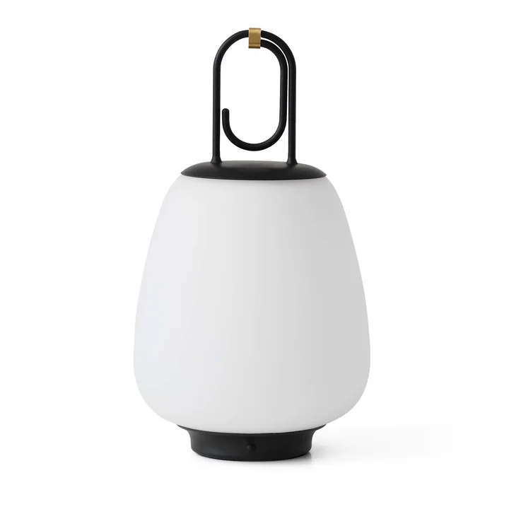 Lucca SC51 Portable Akku LED Outdoor-Leuchte von &Tradition in schwarz