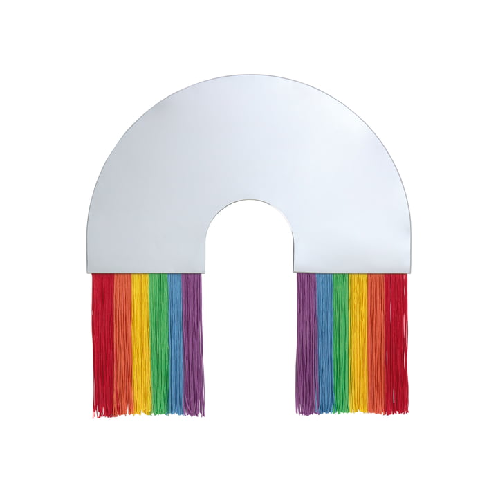 Rainbow Wandspiegel M von Doiy 