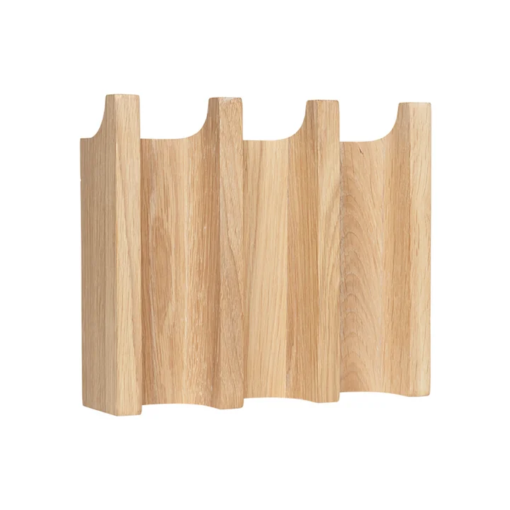 Column Garderobenhaken von Kristina Dam Studio in Eiche