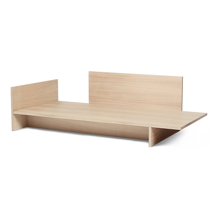 Kona Bett, 90 x 200 cm, natur von ferm Living