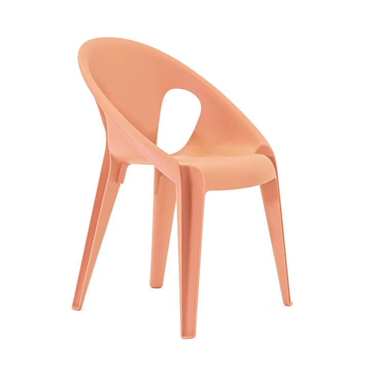 Bell Chair in der Farbe sunrose orange