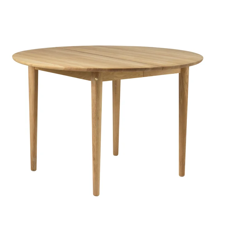 C62E Esstisch Ø 115 cm, Eiche natur von FDB Møbler 