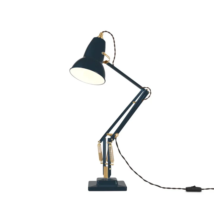 Original 1227 Messing Tischleuchte, ink blue von Anglepoise