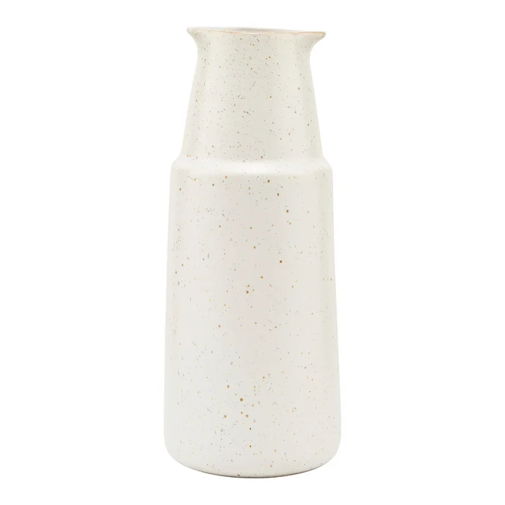 Flasche Pion, H 18 cm, grau / weiß von House Doctor