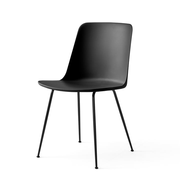 Der Rely Chair HW6, schwarz / schwarz von &Tradition