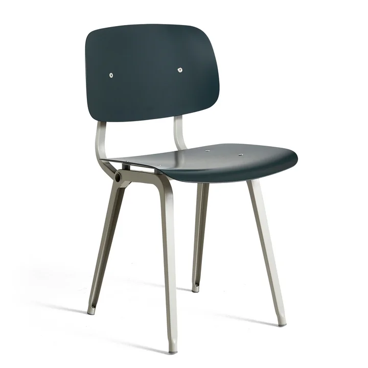 Der Revolt Chair, beige / granitgrau von HAY