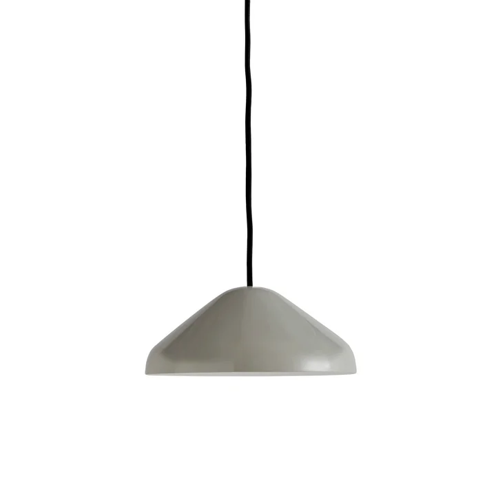 Die Pao Steel Pendelleuchte, Ø 23 x H 10 cm, cool grey von HAY