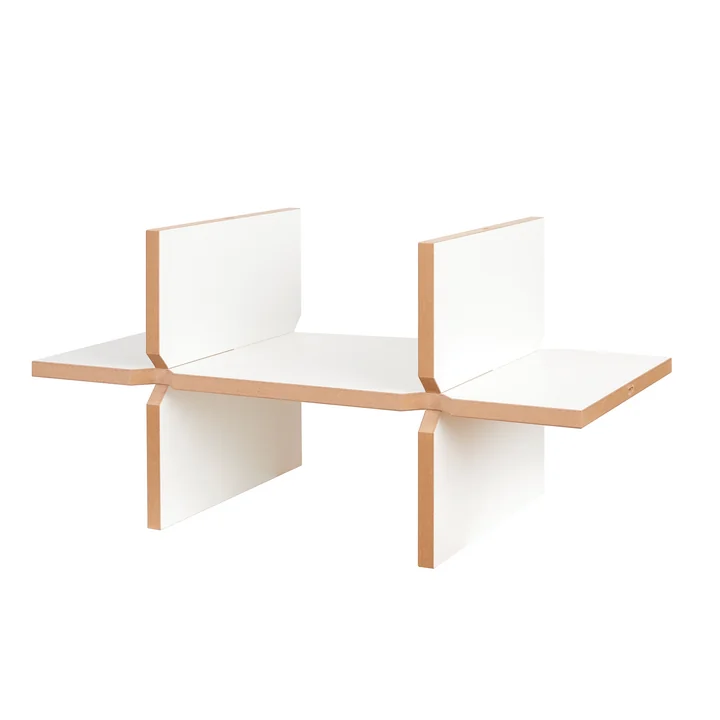 solo Regalsystem Modul 1, weiß von Tojo