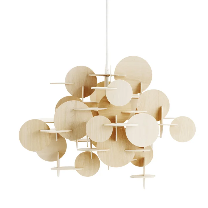 Bau Pendelleuchte von Normann Copenhagen in natur / klein