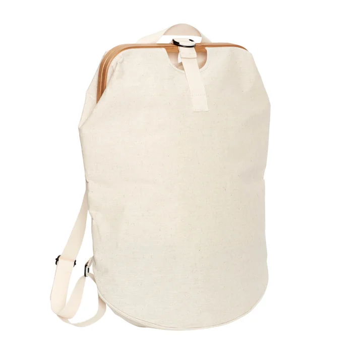 Wäschetasche, beige / natur von Hübsch Interior
