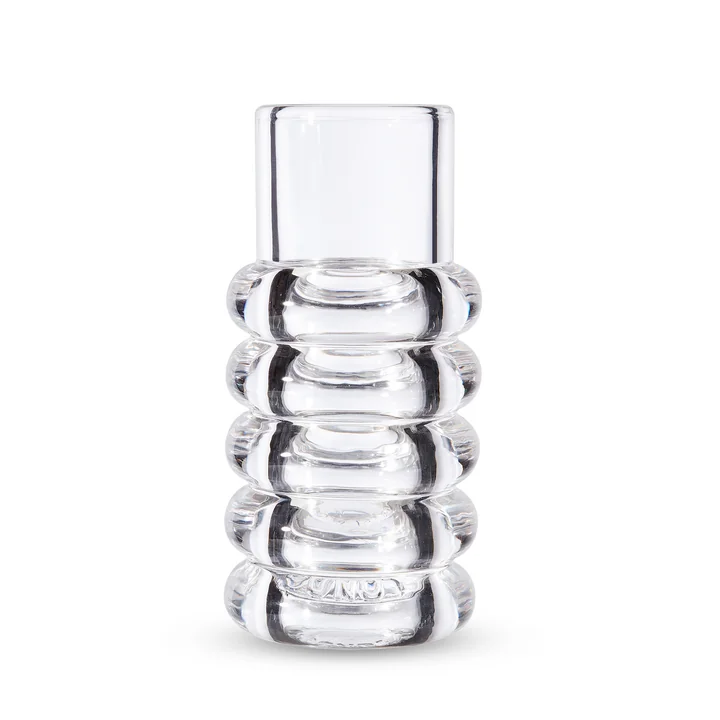 Press Vase Stem, transparent von Tom Dixon